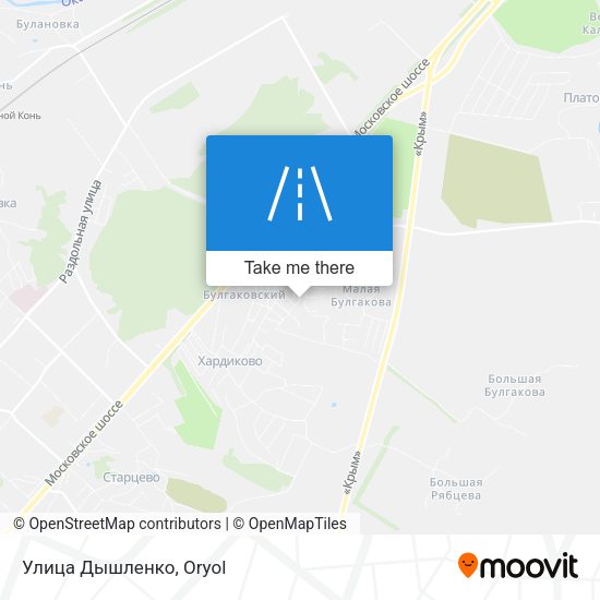 Улица Дышленко map