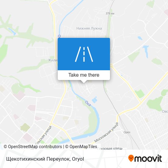 Щекотихинский Переулок map