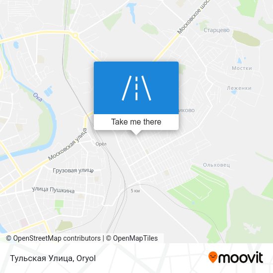 Тульская Улица map