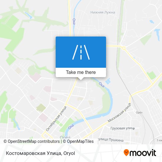 Костомаровская Улица map