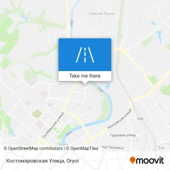 Костомаровская Улица map