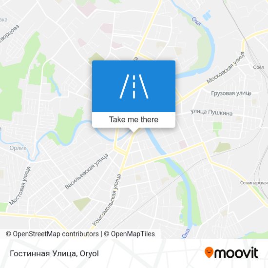 Гостинная Улица map