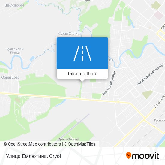 Улица Емлютина map