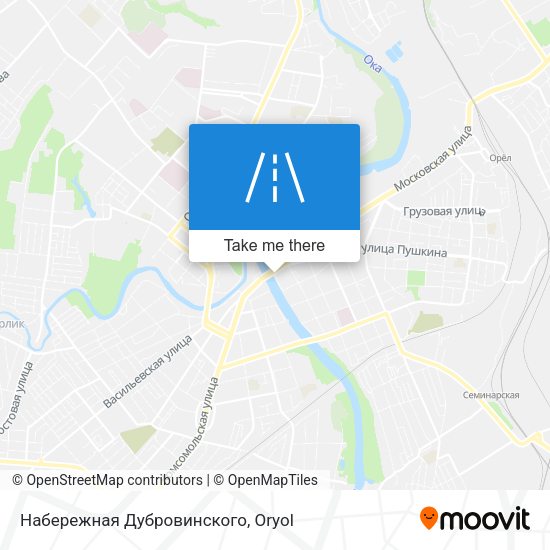 Набережная Дубровинского map