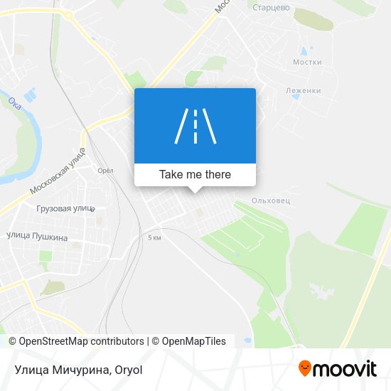 Улица Мичурина map
