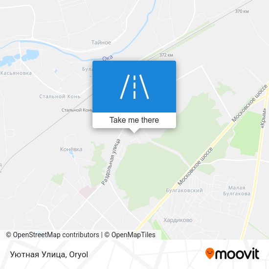Уютная Улица map