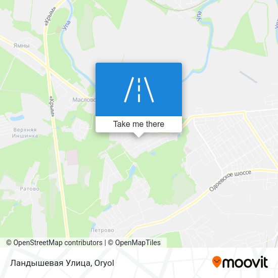 Ландышевая Улица map
