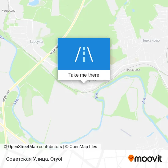 Советская Улица map