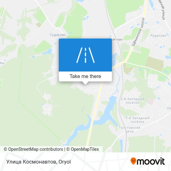 Улица Космонавтов map