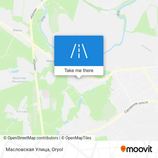 Масловская Улица map