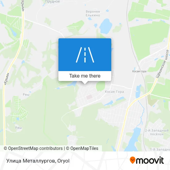 Улица Металлургов map