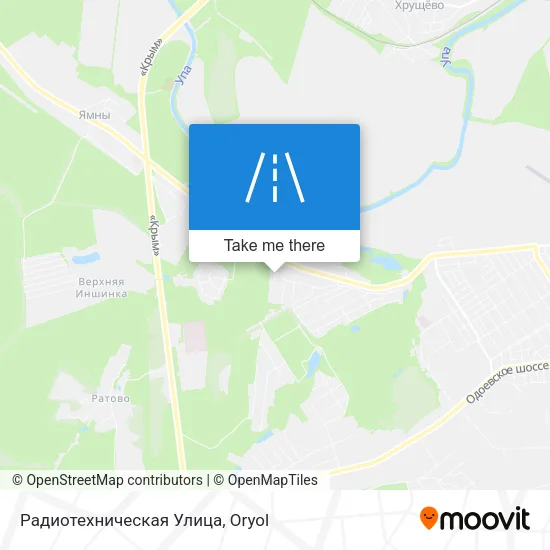 Радиотехническая Улица map