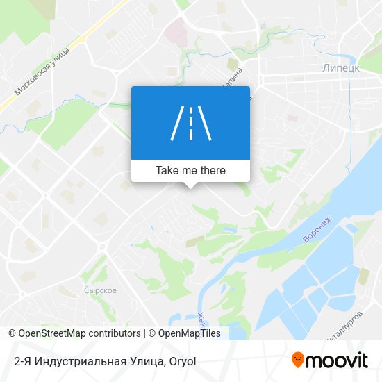 2-Я Индустриальная Улица map