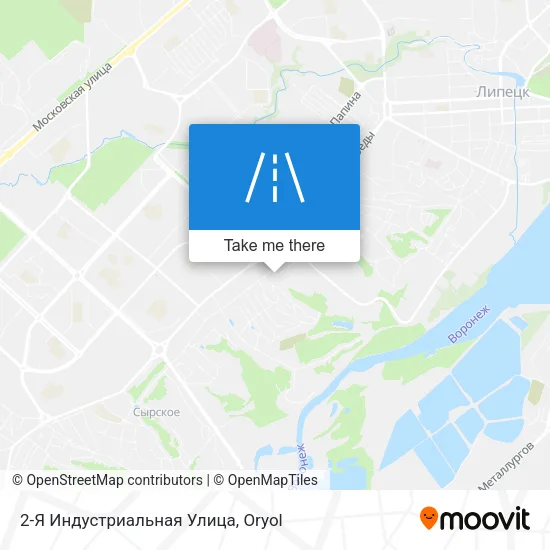 2-Я Индустриальная Улица map