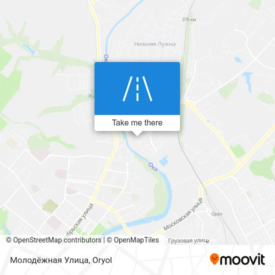 Молодёжная Улица map