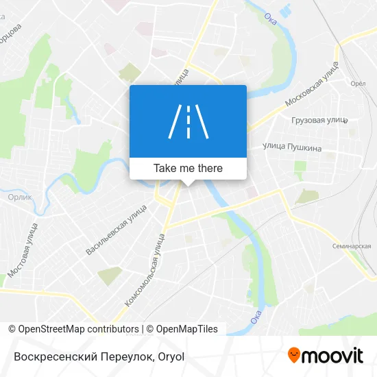 Воскресенский Переулок map