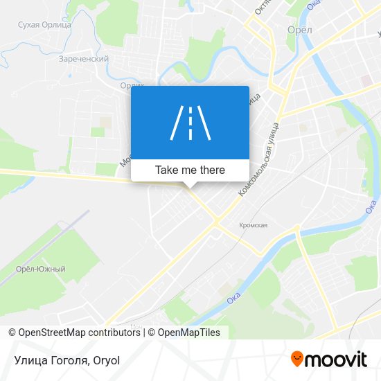 Улица Гоголя map