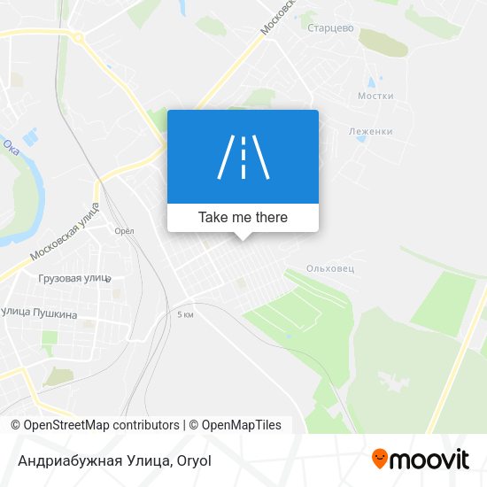 Андриабужная Улица map