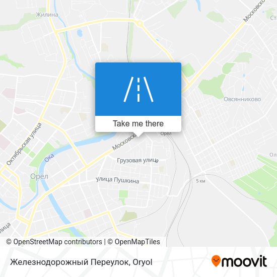 Железнодорожный Переулок map