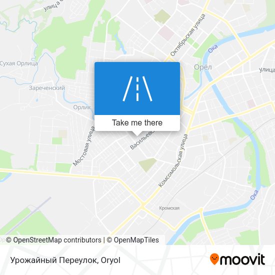 Урожайный Переулок map