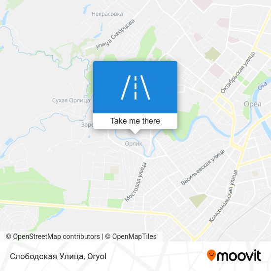 Слободская Улица map