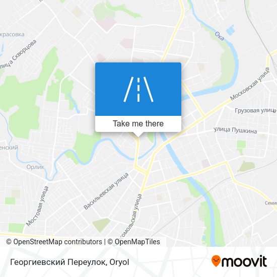 Георгиевский Переулок map