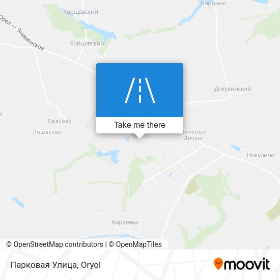 Парковая Улица map