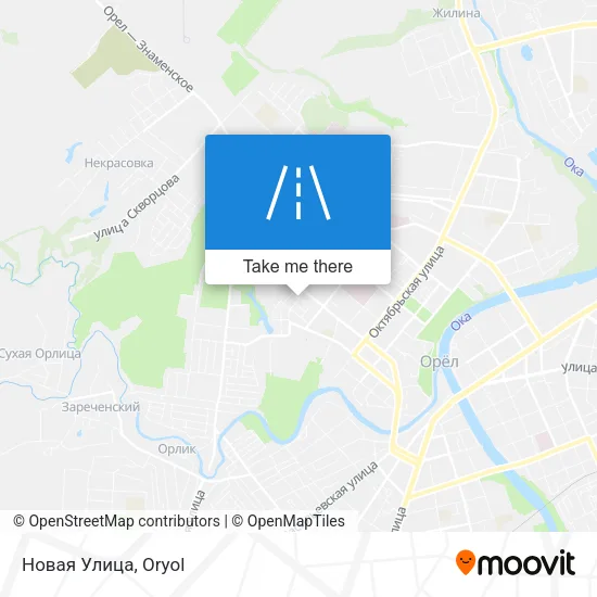 Новая Улица map