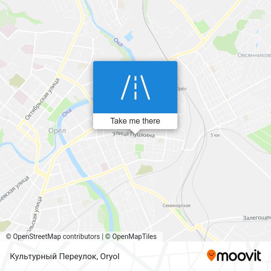 Культурный Переулок map