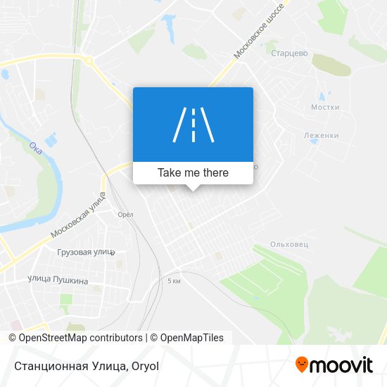 Станционная Улица map