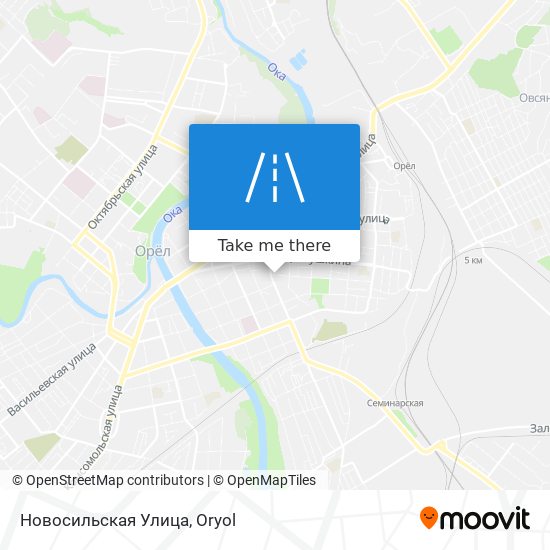 Новосильская Улица map