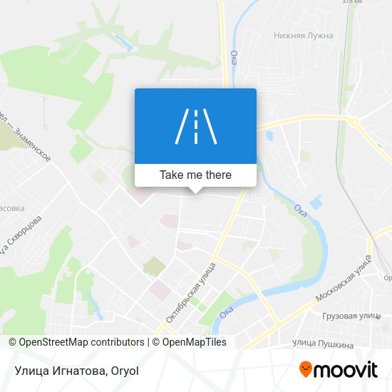 Улица Игнатова map