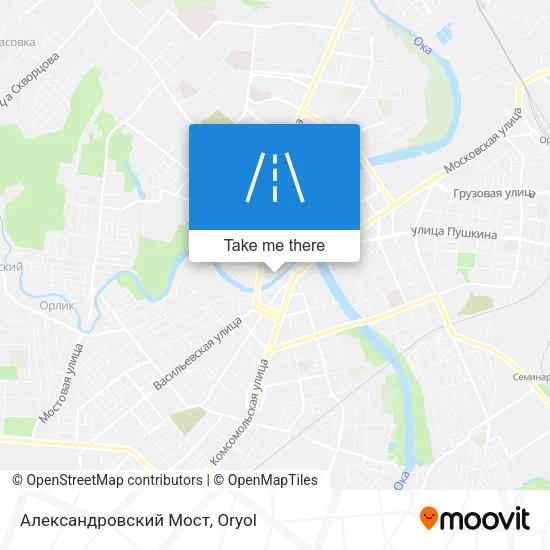 Александровский Мост map