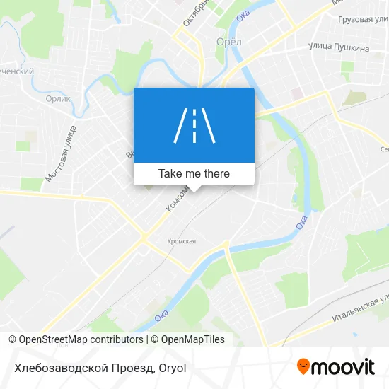 Хлебозаводской Проезд map