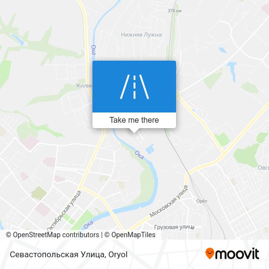 Севастопольская Улица map