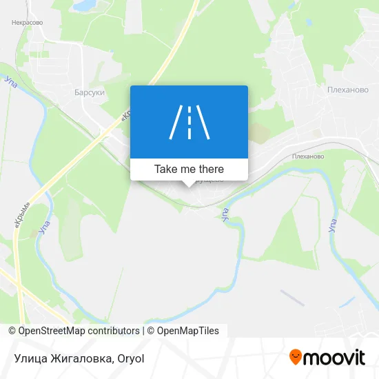 Улица Жигаловка map