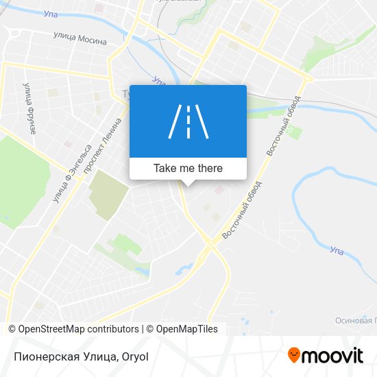 Пионерская Улица map