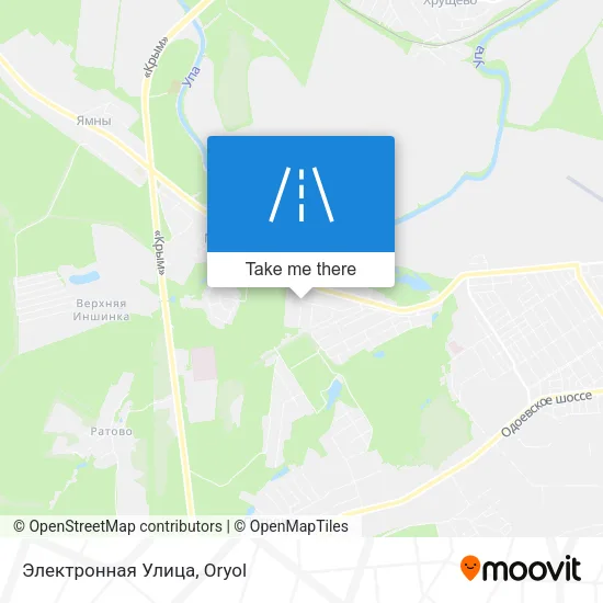 Электронная Улица map
