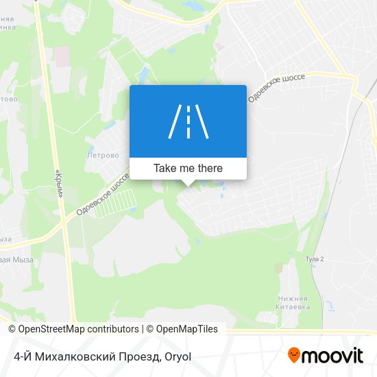 4-Й Михалковский Проезд map