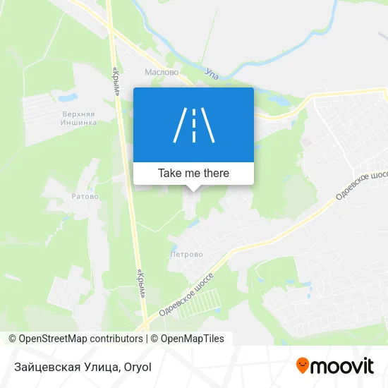 Зайцевская Улица map