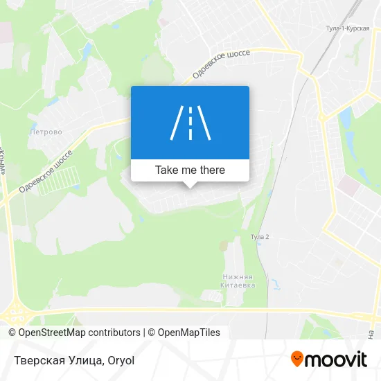 Тверская Улица map