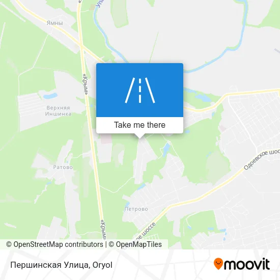 Першинская Улица map