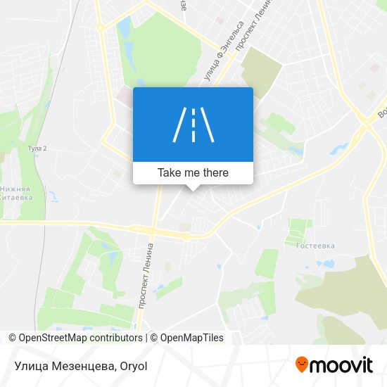 Улица Мезенцева map