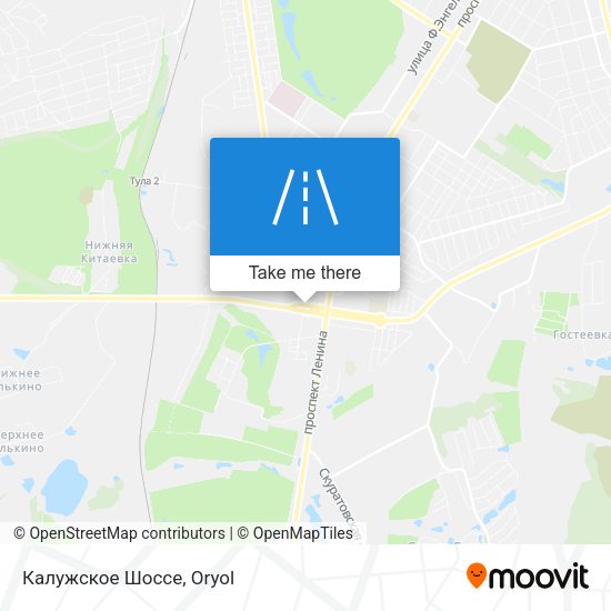 Калужское Шоссе map