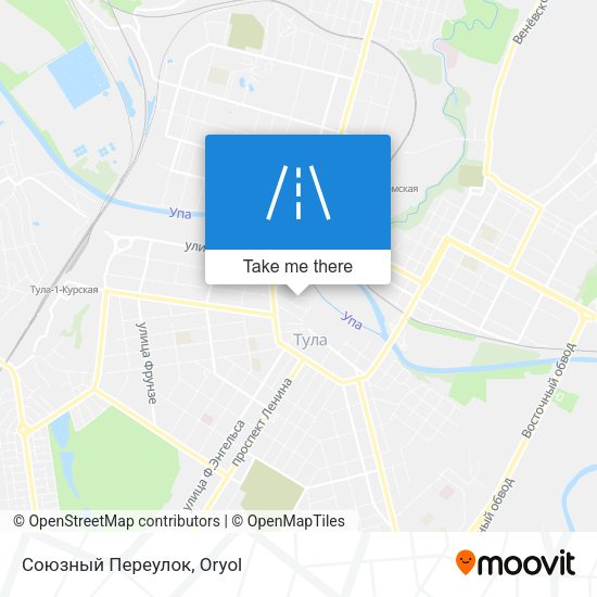 Союзный Переулок map