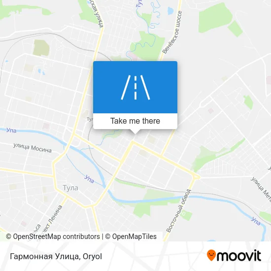 Гармонная Улица map