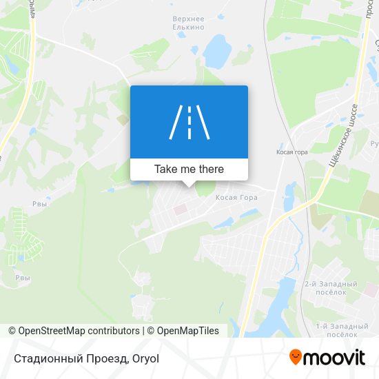 Стадионный Проезд map