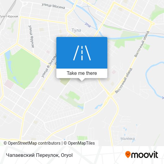 Чапаевский Переулок map