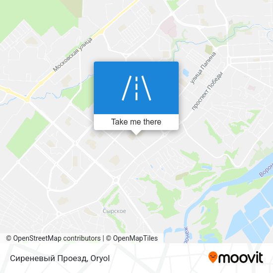 Сиреневый Проезд map