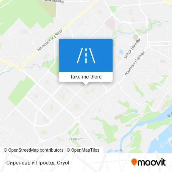 Сиреневый Проезд map